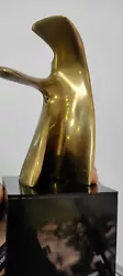 Buy Bronze Solid Sculpture Absctract Human Shape • 196.87£