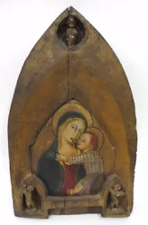 Buy Antique Lippo Vanni 14th C. Original Jesus Oil Painting Old Rare Power Art Relic • 86,624.40£