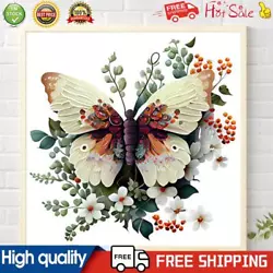 Buy Paint By Numbers Kit DIY Butterfly Oil Art Picture Craft Home Wall Decor(H1423) • 5.41£