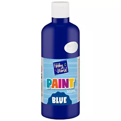 Buy Hobby World Ready To Mix Acrylic Blue Paint With New Improved Quality - 500ml • 6.95£