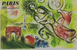 Buy Original Vintage Poster PARIS OPERA MARC CHAGALL PAINT 1965 • 1,184.88£