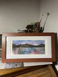 Buy “The Lake” Original Watercolor Painting- Art, Homemade, Local Artist • 307.85£
