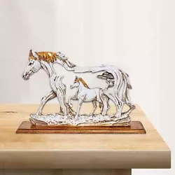 Buy Horse Statue Animal Sculpture Home TV Cabinet Decor Crafts Housewarming Gift • 20.27£