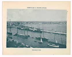 Buy Weymouth Panorama Dorset Antique Print Picture 1900 BPF#1716 • 2.99£