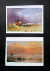 Buy Craft Pair 1990  Sea Paintings  Art Cards  Perfect For Framing & Other Hobbies • 1.99£