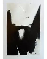 Buy High Quality Print, Abstract, Art, Paintings, Black, White, Acrylic • 5.99£