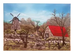 Buy Oil Painting 50x70 Cm Country Life On The Farm By Art Bob Ross • 154.45£