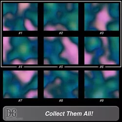 Buy Colorful METAL Abstract Archival DawnBlades #123456 Mounting Incl. DGI Fine Art • 333.58£