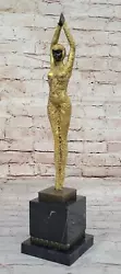 Buy Art Deco Bronze Chiparus Starfish Dancer Etoile La Mer Statue Sculpture Figure • 212.99£