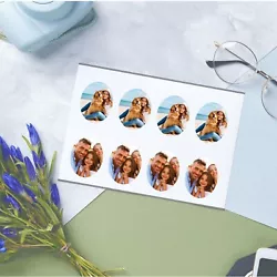 Buy Photos Printed For Locket, Oval Shaped Photos Printed, Mini Photos Print, Photo • 32£