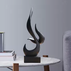 Buy Resin Minimalist Sculpture Crafts Figurine Shelf Collectible Bookcase Statue • 34.36£