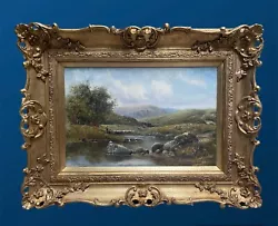 Buy Carl Brennir (British, 1850-1920) Stunning 19th Century Antique Oil Painting • 1,350£
