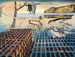 Buy Salvador Dali Poster Oil Paint Classic Vintage Abstract Wall Art Decoration A4 • 4.89£