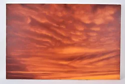 Buy Vintage Abstract Red Cloud Scape Painting Sky Scape Signed Kopala Chicago Artist • 373.27£
