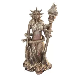 Buy Greek Goddess Collectible Figurine Yellow/Bronze Greek Goddess Model Resin • 11.02£