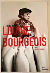 Buy LOUISE BOURGEOIS Original Poster Exhibition 2008 • 71.94£