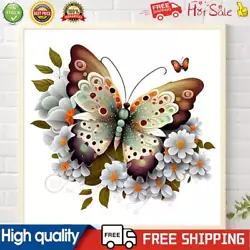Buy Paint By Numbers Kit DIY Butterfly Oil Art Picture Craft Home Wall Decor(H1426) • 5.36£