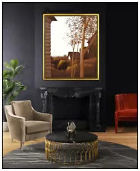 Buy Robert Kipniss Large Oil Painting On Canvas Tree House Landscape Signed Artwork • 9,455.34£