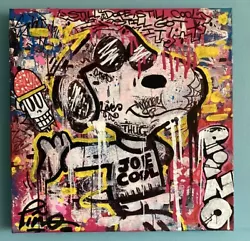 Buy Original Graffiti Street Art Painting Snoopy Hand Painted Signed Like Brainwash • 95£
