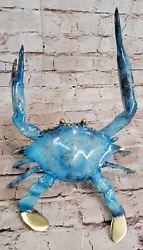 Buy Original Hot Cast Special Patina Crab Bronze Sculpture Garden Pool Decor Figure • 104.14£