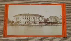 Buy CDV Photo Around 1880 +++ LINDAU - LANDING SITE - Hotel BAVIA +++ • 7.71£