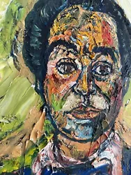 Buy John Bratby Signed Oil Painting On Canvas Portrait Of Kenny Lynch Comedian • 1,500£