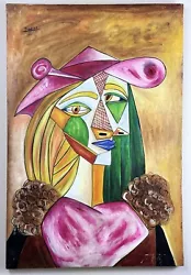 Buy Pablo Picasso (Handmade) Oil On Canvas Signed & Stamped Painting • 433.12£