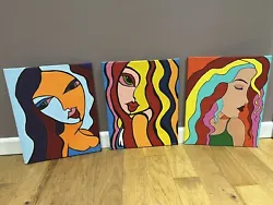 Buy Art Deco Girls Paintings Collection • 65£