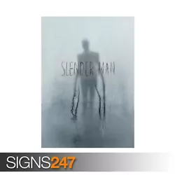 Buy SLENDER MAN (ZZ035)  MOVIE POSTER Photo Picture Poster Print Art A0 To A4 • 0.99£