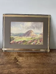 Buy Antique Watercolour Painting North Yorkshire 1910’s Moorland Hills Original Art • 30£