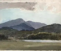 Buy Cedric J. Kennedy (1898-1968) - Watercolour Painting - The Lake District 1930 • 150£
