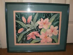 Buy Watercolor Painting By Local Florida Artist Mauline Henderson Flower Floral  • 473.61£