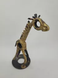 Buy Unique Handmade Welded Metal Bolts & Washer Giraffe Figurine • 8.23£