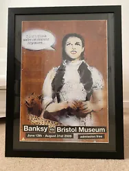Buy Banksy Vs Bristol Museum Full Set Official Posters Framed With Original Tubes • 2,600£