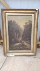 Buy Large Early 20th Century Framed Oil Painting Signed & Dated 1904 • 50£