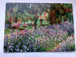 Buy VINTAGE Art Postcard Claude Monet 1900 The Garden Oil Canvas Royal Academy Of Ar • 9.95£