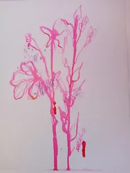 Buy Original Flower Ink Drawing • 6£