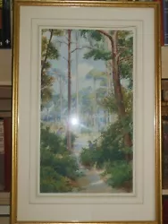 Buy Original G A N Reed Painting Of Children In A Woodland (c1919?) Watercolour  • 69.99£