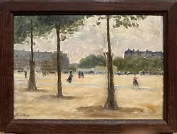 Buy Louis Bourgeois-Borgex (1873-1959) - Paris, Esplanade Of Invalides, Circa 1898 • 1,667.64£