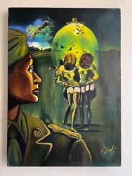 Buy Salvador Dali (Handmade) Oil Painting On Canvas Signed & Stamped • 953.21£