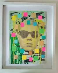 Buy Signed Original Painting Art Street Andy Warhol Portrait Manner Of Mr Brainwash • 50£