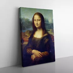 Buy The Mona Lisa By Leonardo Da Vinci Canvas Wall Art Print Framed Picture Decor • 24.95£