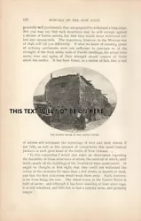 Buy The Oldest House In The United States Adobe Usa America 1887 Illustration Print • 19.94£