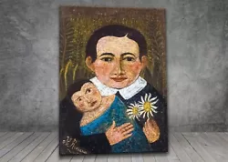 Buy Henri Rousseau Little Girl With The Doll PAINTING ART PRINT POSTER 1839 • 3.96£