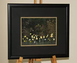 Buy LOUISE NASH (20th Century) Atmospheric Gouache Painting 'Nodding Daffodils' • 129£