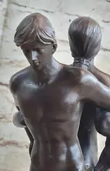 Buy Collector Edition Two Nude Male In The Buff Gay Erotic Art Bronze Sculpture Deal • 220.94£