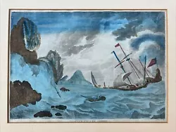 Buy Tempete Pres De Siberia, Peephole Sheet Colored Around 1780  • 8.56£