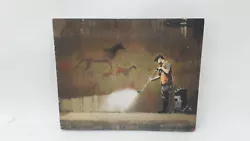 Buy Banksy Leake Street Buffer Canvas Art Print Cave Painting Removal Wall Art  • 9.99£