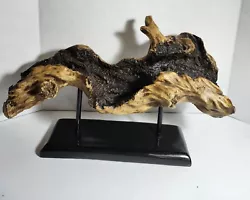 Buy Driftwood Sculpture On Black Base • 66.15£