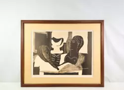 Buy Pablo Picasso Lithograph  Still Life With Antique Head  A True Work Of Art • 1,134.18£